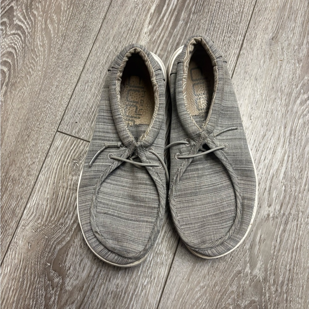 Hey Dude Gray Loafers